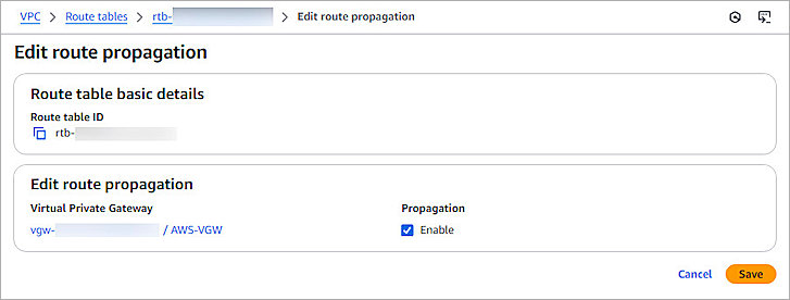 Screenshot of AWS, AWS Route 2